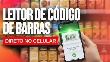 Como transformar Seu Celular em Leitor de Código de Barras | passo a passo fácil e rápido