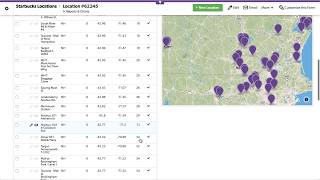 QuickBase - Starbucks Location Finder