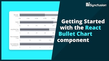 How to Create and Configure React Bullet Chart Component