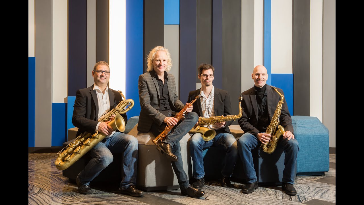 Finefones Saxophone Quartet - The Garden (Peter Lehel)