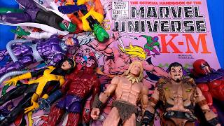 Official Handbook Of The Marvel Universe: Kang to Man-Bull and Hasbro Marvel Legends Figures!