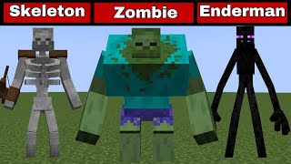 I KILLED ALL Mutant Monsters in Minecraft Survival 2024