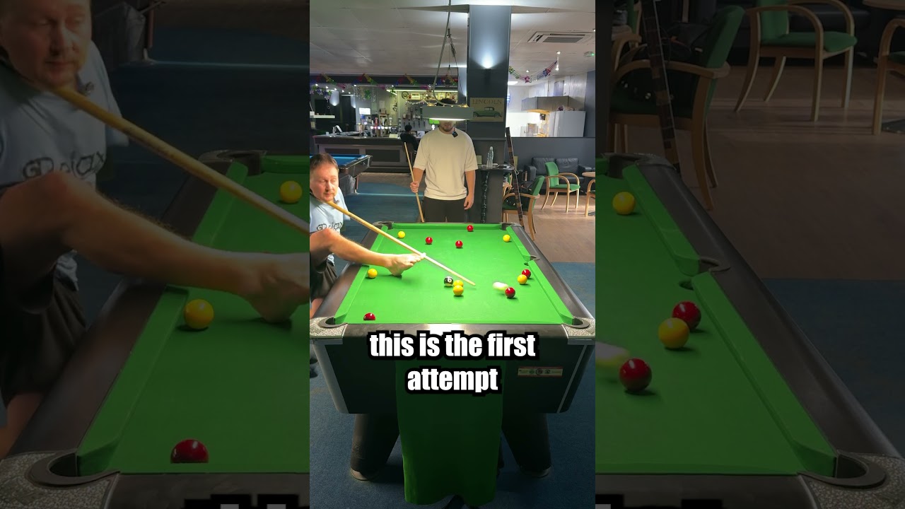 Image of video the CAN I BREAK AND DISH WITH A POOL PLAYER WHO HAS NO ARMS ?? 17
