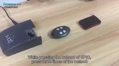 [REMOTE CONTROL] Universal Garage Door Remote from QINUO EPIC