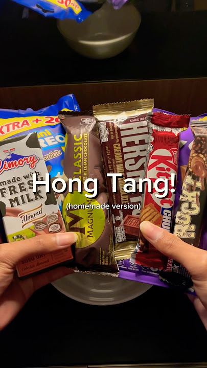 DIY Hong Tang #hongtang #dessert #sweet #creamy #chocolate #mukbang #viralvideo #shorts #fyp