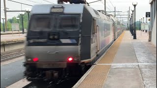 NJTransit Train Departs Secaucus Junction