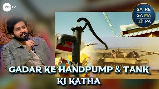 Utkarsh describe Gadar Ke Handpump & Tank Ki Katha...Saluting Indian Army | zee tv apac saregamapa