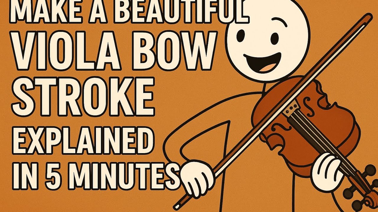 Красивый удар смычком по альту, объясняемый за 5 минут