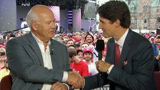 Justin Trudeau pays tribute to Peter Mansbridge