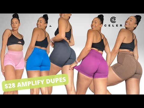 AMPLIFY SHORTS?!, CELER TRY ON REVIEW