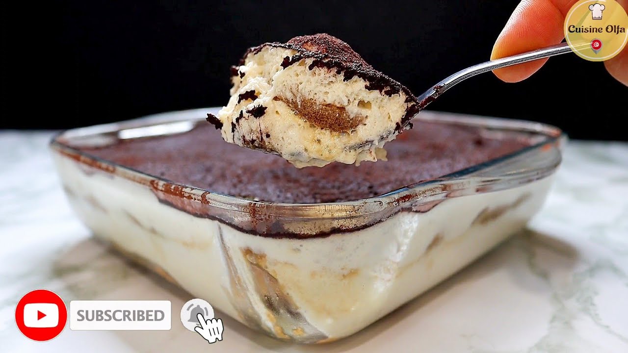 تيراميسو على اصوله  و ببديل الماسكاربون tiramisu