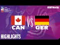 Canada vs. Germany - Game Highlights - #IIHFWorlds 2019