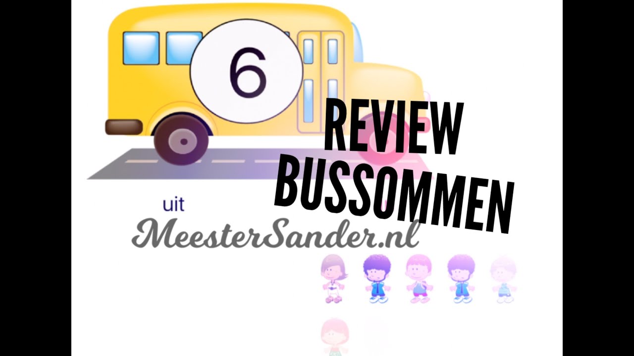 Uitgelezene Bussommen - educatieve app - YouTube QC-39