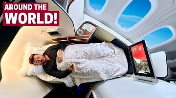 I Flew First Class Around the World in 7 Days