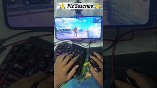 ☠️ Free Fire Keyboard Mouse Gaming Setup ⌨️🖱️📲#freefire #shorts #keyboard #mouse