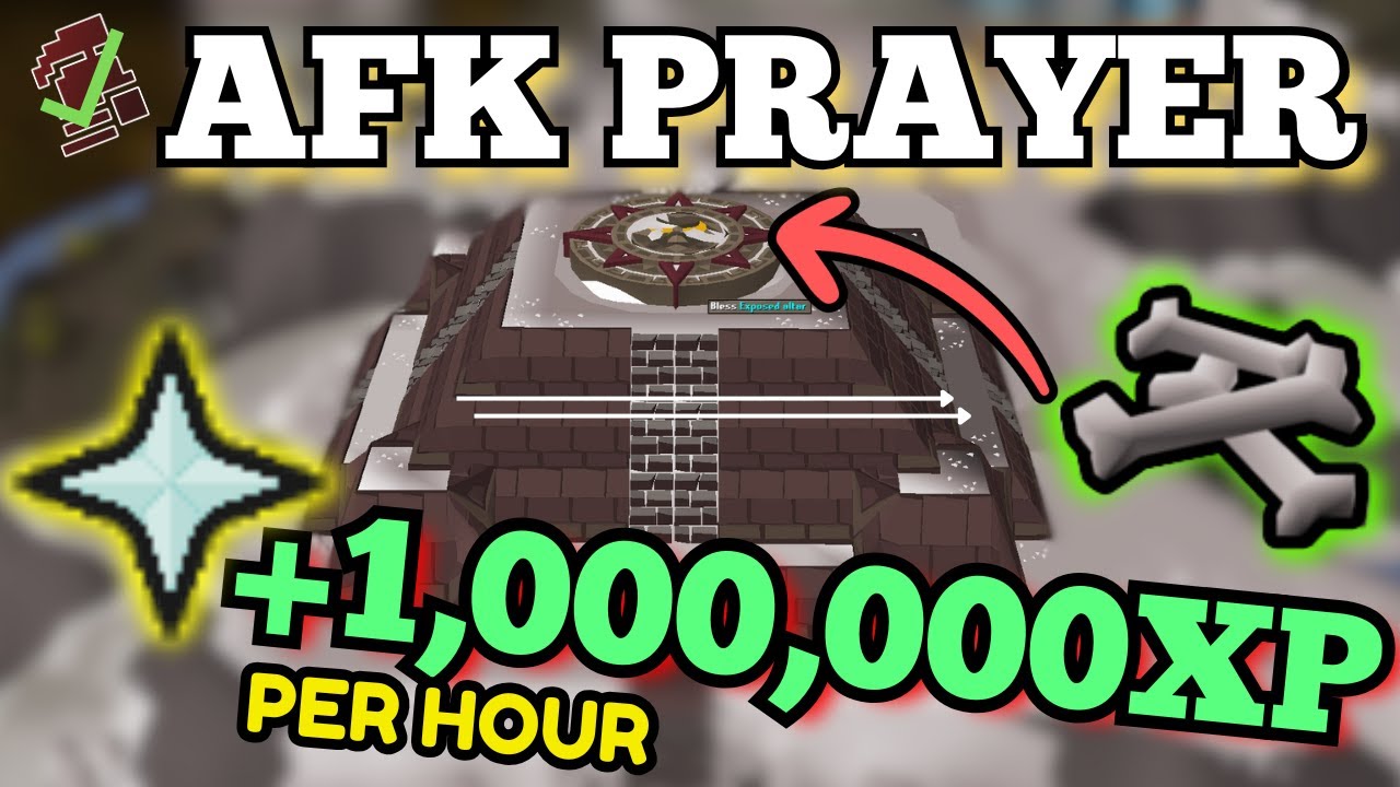 IRONMAN AFK Prayer Training - [OSRS] Quick Guide - YouTube