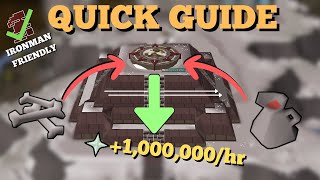 OSRS - QUICK New AFK Varlamore Prayer Training Guide