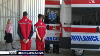 TV KANAL 9, NOVI SAD: DODELJENA DVA NOVA VOZILA HITNOJ POMOĆI