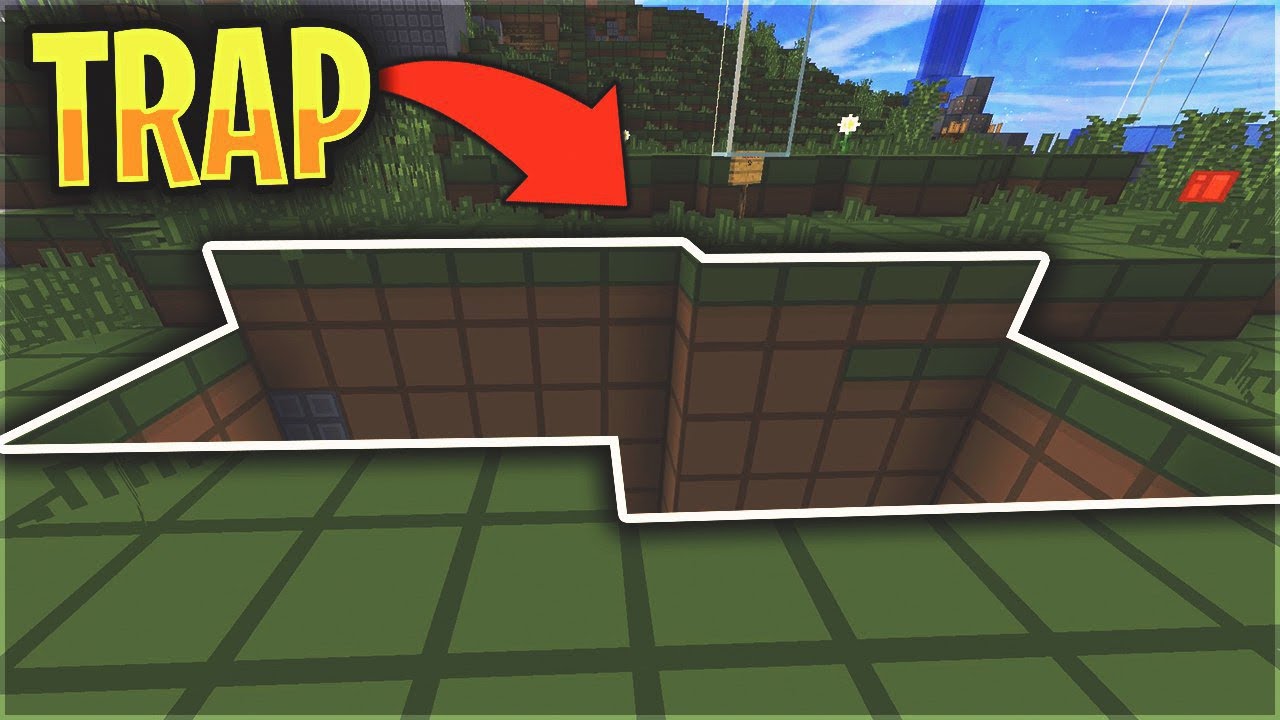 HIDDEN FALL TRAP AT OUR BASE - LIVING ON A LINE #4 | Minecraft HCF - YouTube