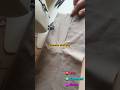 Gent's sleeves stiching