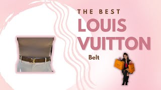 Louis Vuitton Reversible Belt Review + Outfit Inspiration - Dawn P