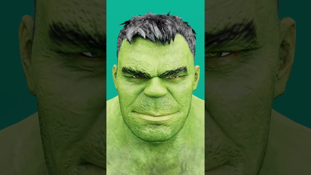 Green Hulk VS Red Hulk !!! 