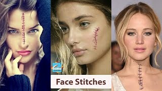 PicsArt Tutorial | How to Add Stitches on Face & Body : Face Stitching | PicsArtGuru screenshot 3