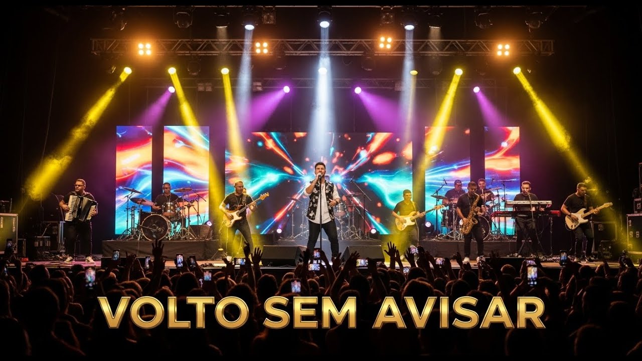 VOLTO SEM AVISAR 🔥 – Quem ama de verdade sempre volta | Piseiro Magnata