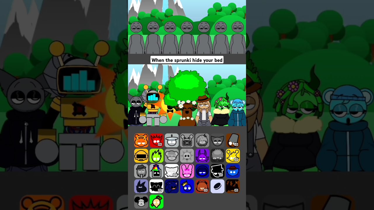 Incredibox Sprunki When The Robber Hide Your Bed
