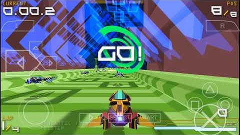 Wipeout Pure [PPSSPP] Gameplay:#18 Classic Tournament - Flash Class - Piranha Team