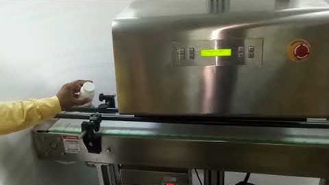 Induction Sealing Machine II Induction wad Machine II automatic aluminum foil sealing machine