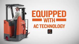 TMHS: Toyota Stand Up Rider Electric Forklift