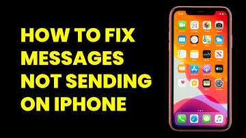 How To Fix Messages Not Sending On iPhone | iMessage & SMS Troubleshooting Guide (2025)