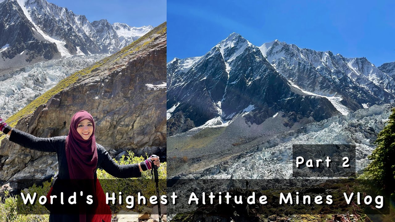 AQUAMARINE GEMSTONE CRYSTALS ROCK MINING IN PAKISTAN | VLOG PART 2 | MISA TALPUR