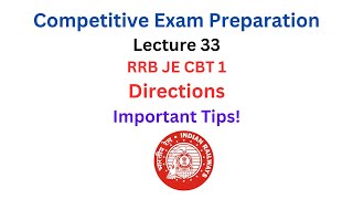Problems on Directions | Important Tips for solving directions problems RRB CBT1 | SSC examination screenshot 1