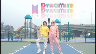 BTS (방탄소년단) 'Dynamite' Dance Cover MV Version Dance in Public  다이너마이트 | @Catherine & Yao