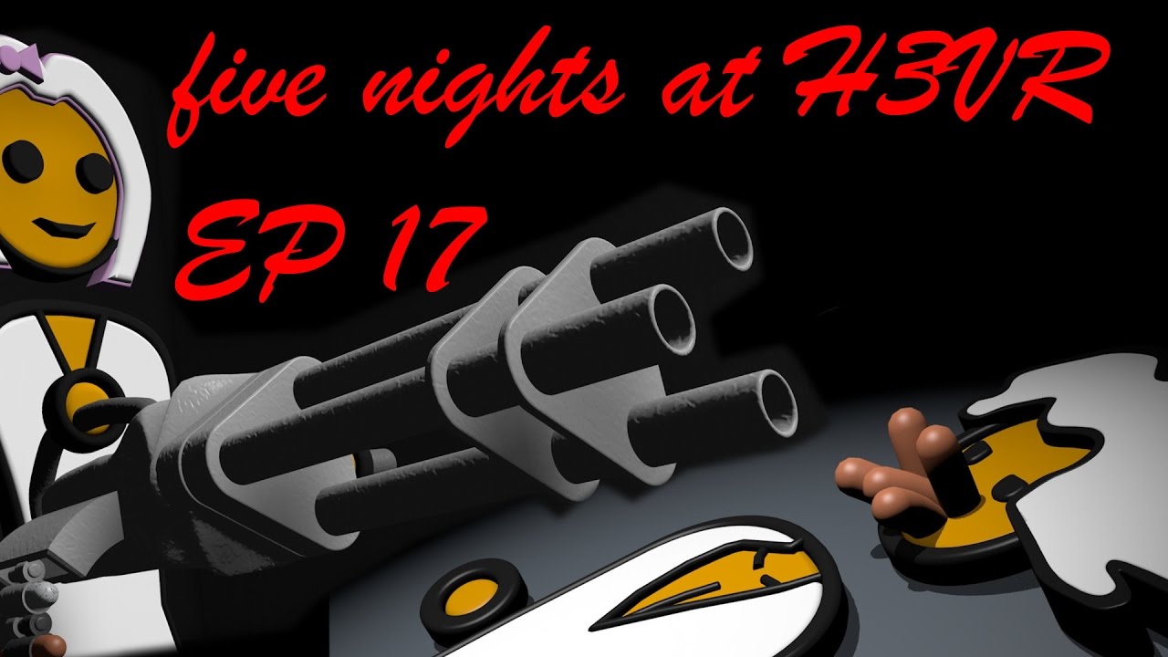 [H3VR] Ep17 meat grinder run and belt fed hotdog minigun YouTube