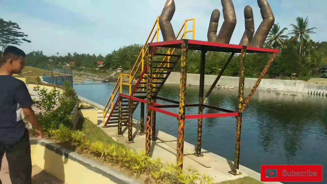 Wisata pemandian BENDUNGAN LUBUK MINTURUN KOTA PADANG 