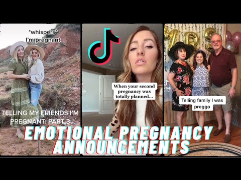 EMOTIONAL PREGNANCY ANNOUNCEMENTS TIKTOK COMPILATION 2021 | WE ARE PREGNANT!  | LET'S just TiKToK