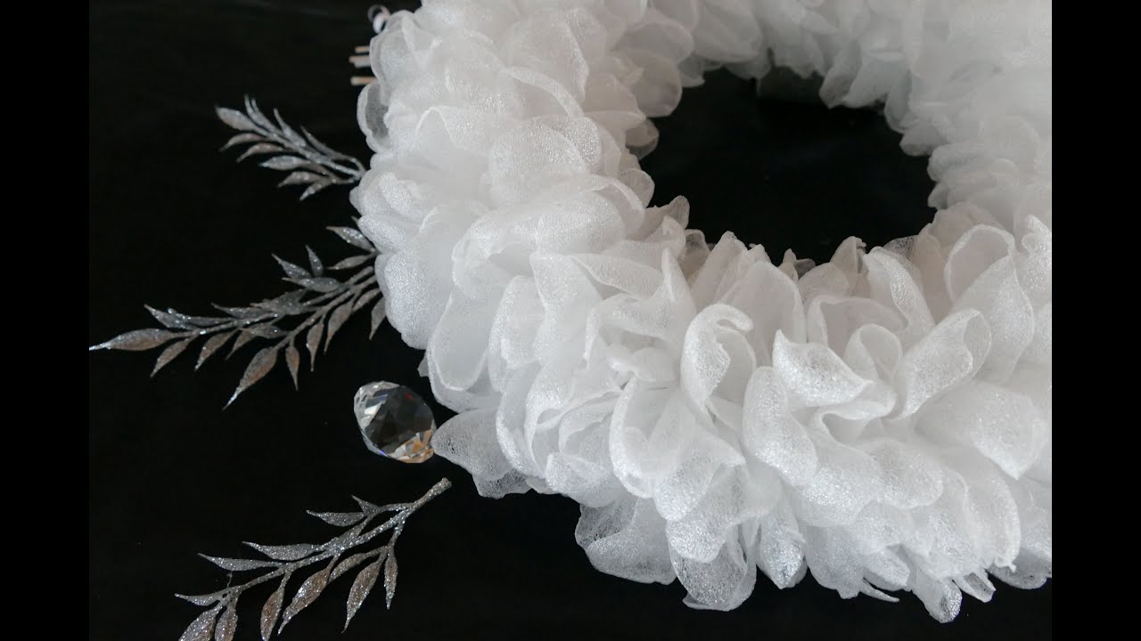 DIY exclusiver Kranz aus einem besonderen Material–DIY Kranz, vielfältig verwendbar–exclusive wreath
