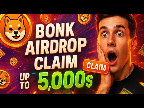Bonk Airdrop | How to Claim Up To $5,000 BONK Tokens | Airdrop Guide