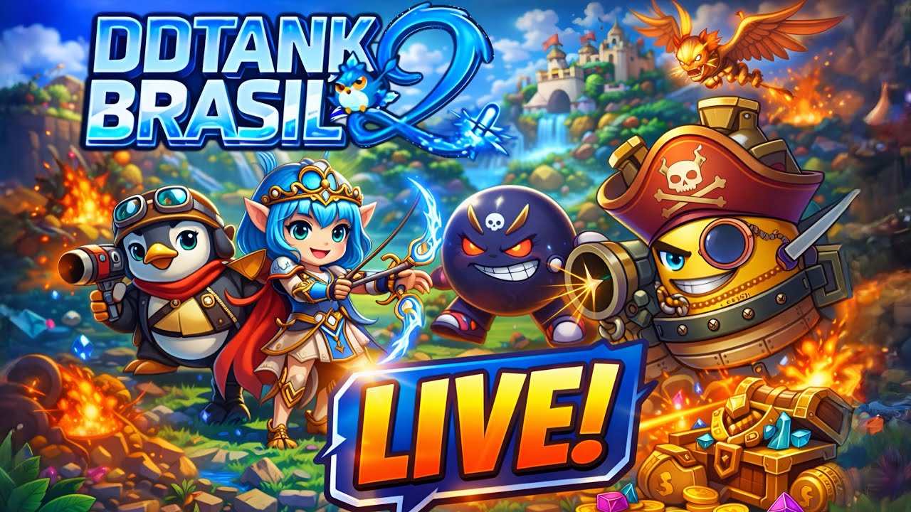 🔴 AO VIVO! DDTank Brasil 2 – UPANDO CONTA + DICAS INSANAS PRA EVOLUIR RÁPIDO!