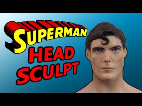 *HD* How to Sculpt Christopher Reeve Superman Head - YouTube