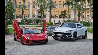 Lamborghini urus aventador s huracan - people's reactions to the
world's first and best super suv showcase by miami at biltmore hotel.
hey everyo...