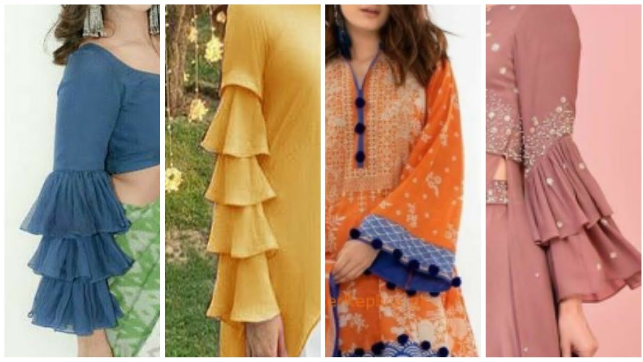 Trendy !!! Party Wear Kurti Design - Cutting & Stitching Step By Step -  YouTube