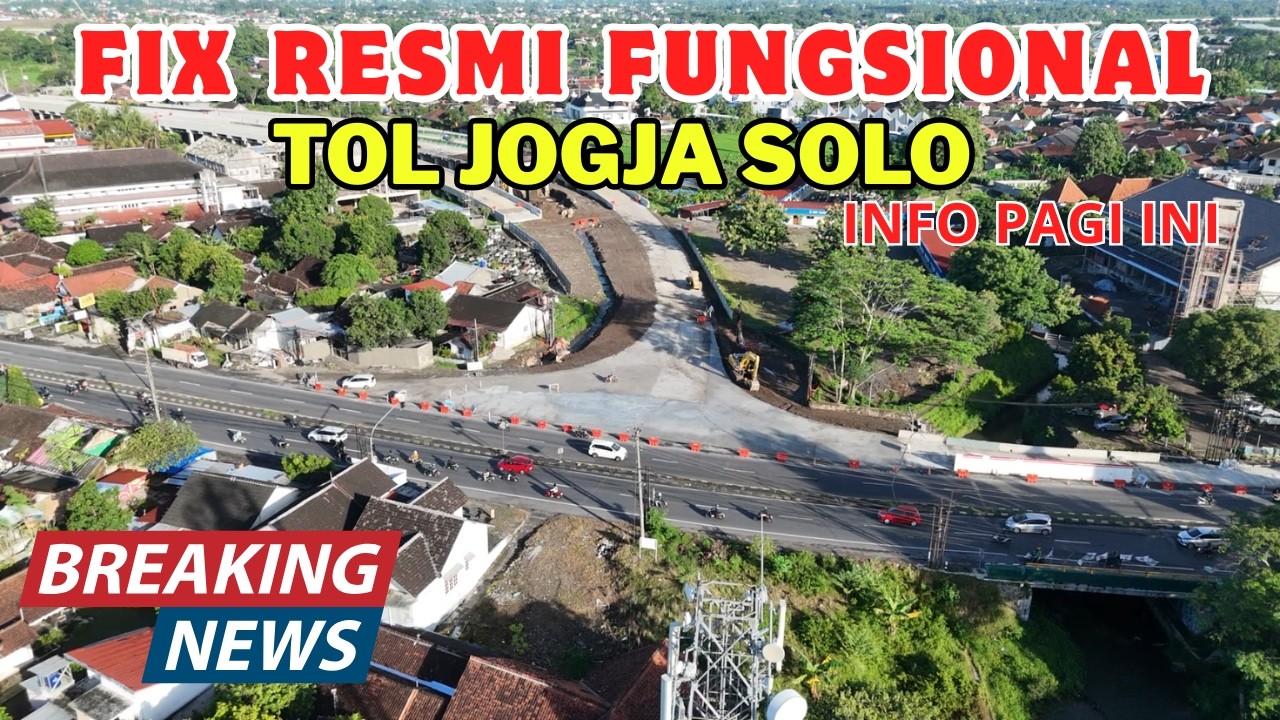 FIX‼️INFO PAGI INI‼️ HANYA UNTUK MENINGGALKAN JOGJA FUNGSIONAL TOL JOGJA SOLO PRAMBANAN PURWOMARTANI