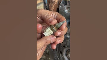 Engine Coolant Temperature Sensor Open And Clean #engine #coolant #temprature #sensor #clean