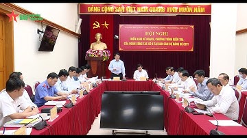 Đoàn kiểm tra BCĐ Trung ương về phòng, chống tham nhũng, tiêu cực làm việc tại Bộ Giao thông vận tải