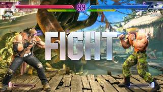 Street Fighter 6 🔥 CABA (Guile) Vs MENARD (Alex) 🔥 SF6 High Level Matches!