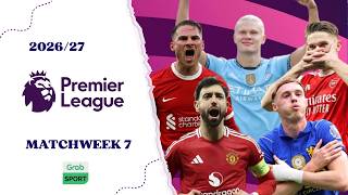 Premier league highlights - Matchweek 7 | 2026 / 2027
